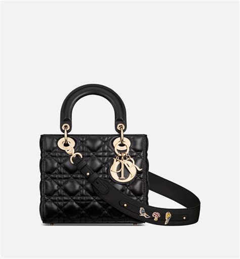 cristian dior replica lady nera lucida mefia